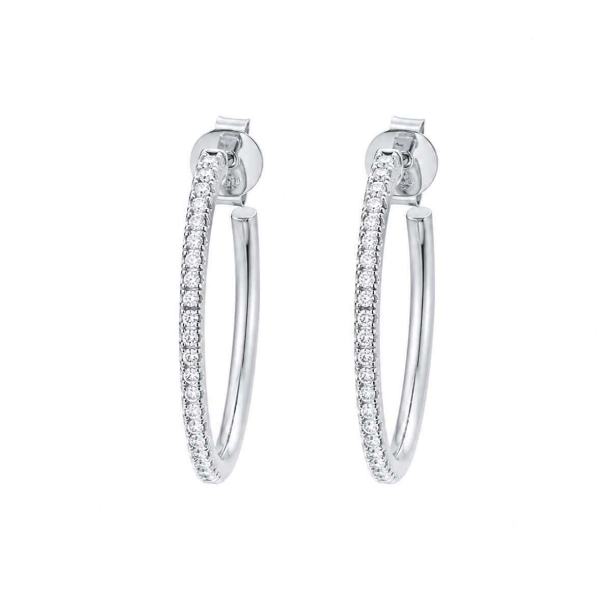 Aros argollas plata AP043