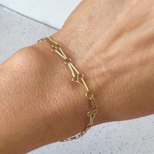 PULSERA DE ORO 18KILATE SLB013