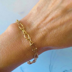 PULSERA DE ORO 18KILATES SLB014
