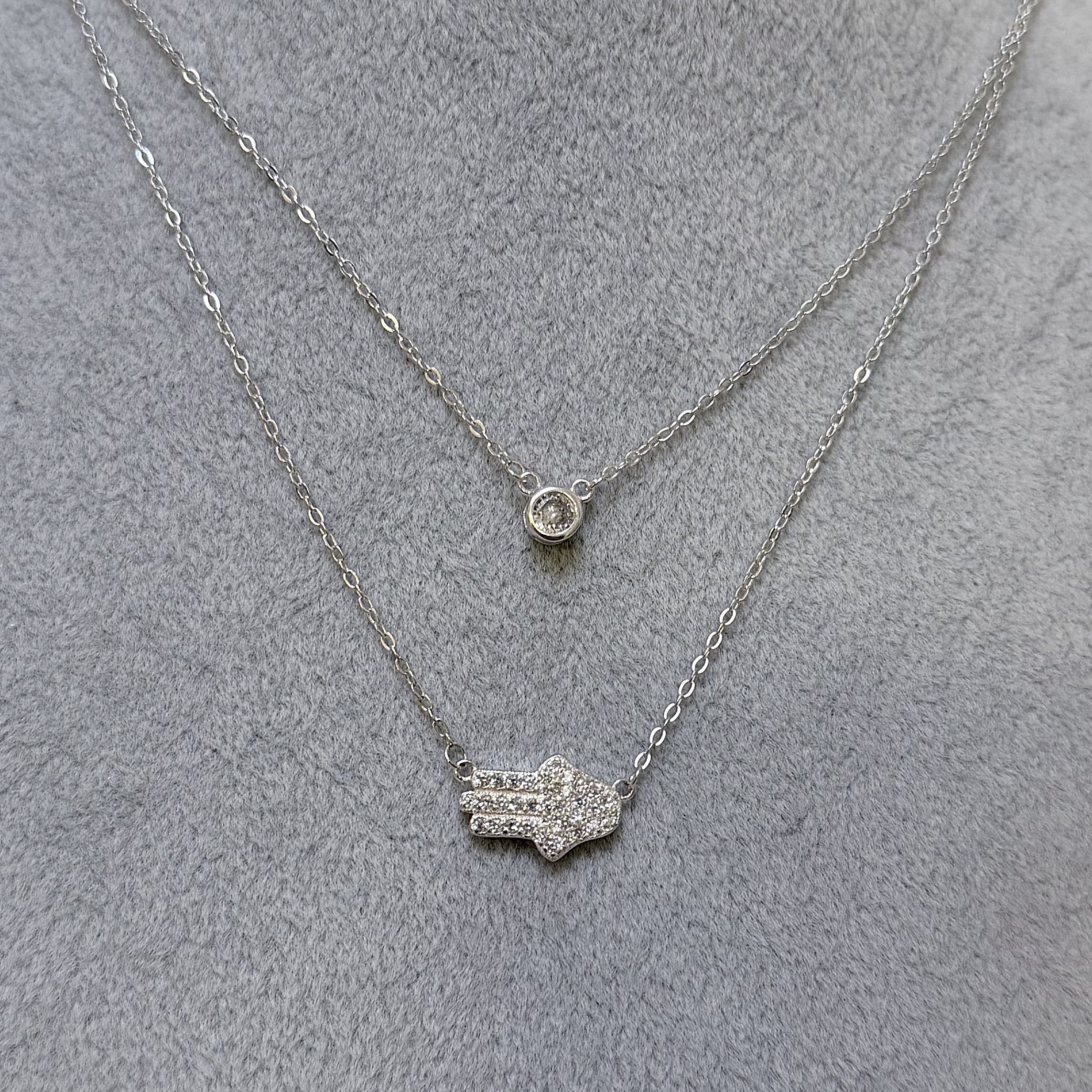 COLLAR PLATA CCCP227